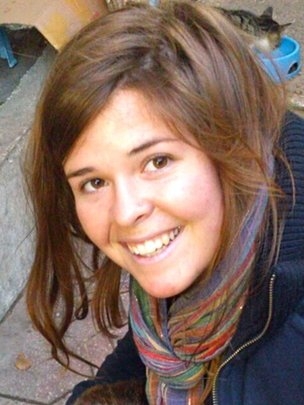 Kayla Mueller a US aid worker dedicated to Syrian refugeesimage