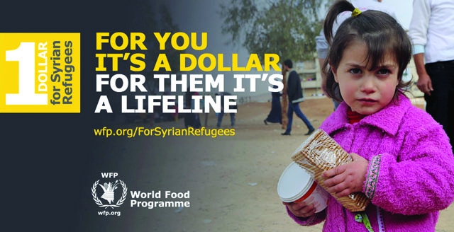 UN World Food Program needs $31.8 m by March to provide assistance for Syrian refugees in Jordanimage