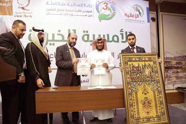 Qatar Charity allocates QR 32m for Syrian refugees in Lebanonimage