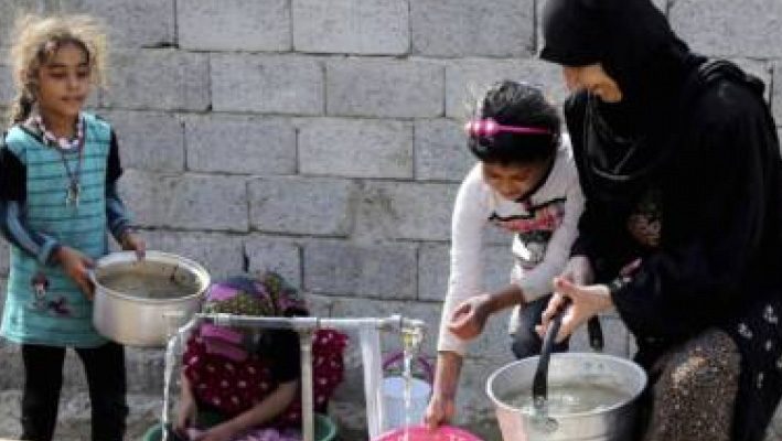 Refugees exacerbate water crisis in Middle Eastimage