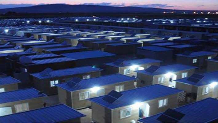 Turkish Relief Organization provide “Sejo” camp with electric power, Aleppoimage