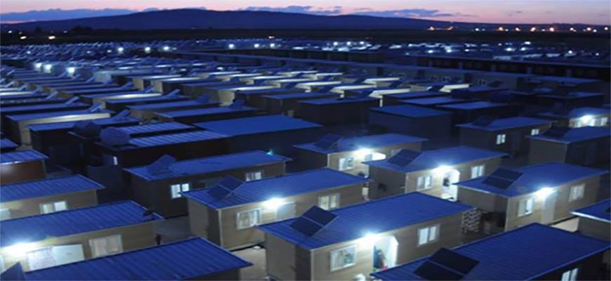 Turkish Relief Organization provide “Sejo” camp with electric power, Aleppoimage
