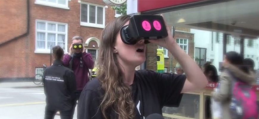 British watch Aleppo in the “virtual reality”, initiation by Amnesty Internationalimage