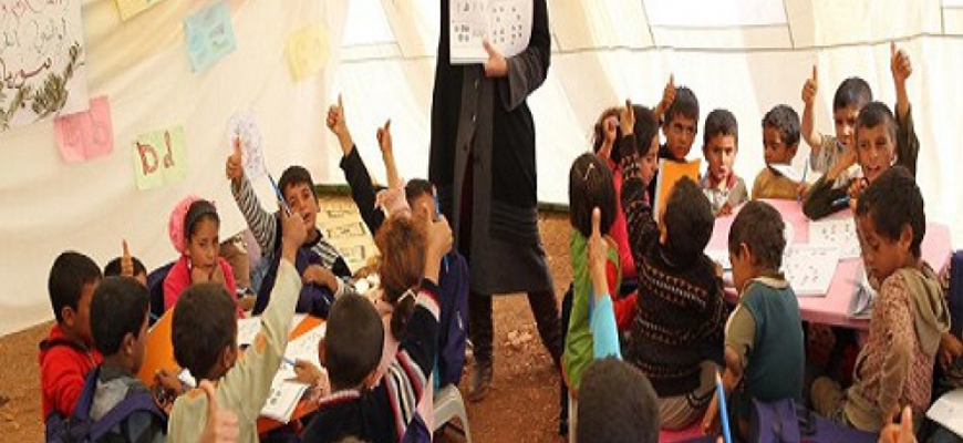Three new schools in the Zaatari refugee campimage