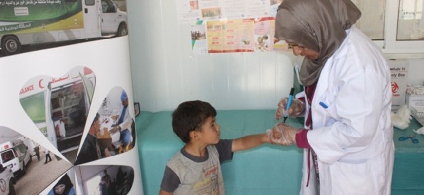 Dermatology Clinic in specialized Saudi clinics treat 932 Syrian refugees in Zaatari campimage