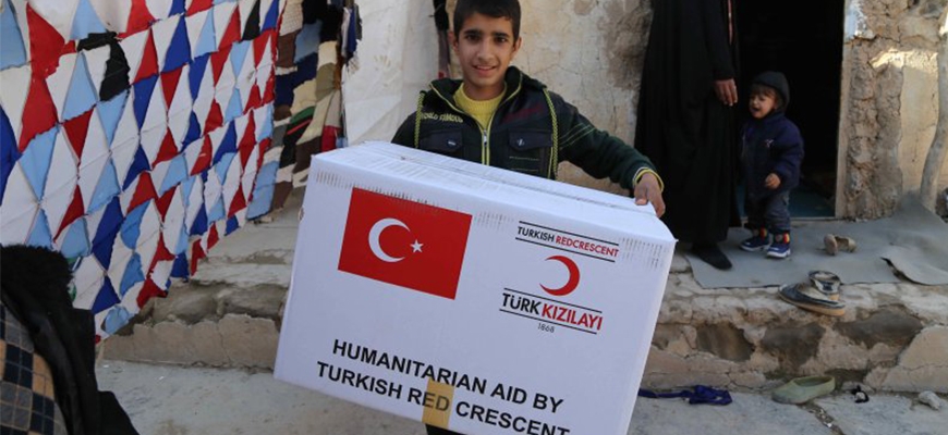 “Billion Lira” from the Turkish Red Crescent to Syria during 4 yearsimage