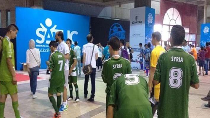 Syria participated in the World Cup for orphansimage