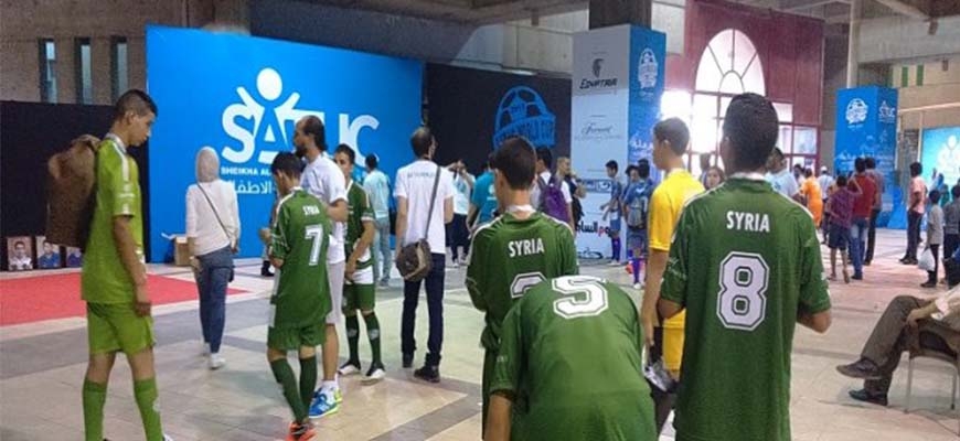 Syria participated in the World Cup for orphansimage
