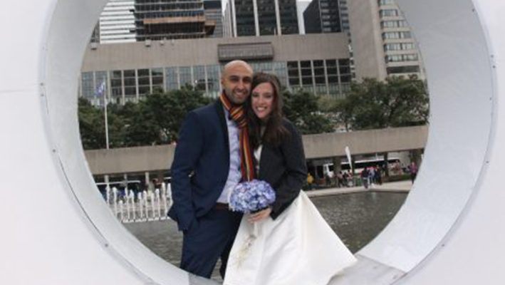 Toronto Couple Give Up Big Wedding To Help Syriansimage