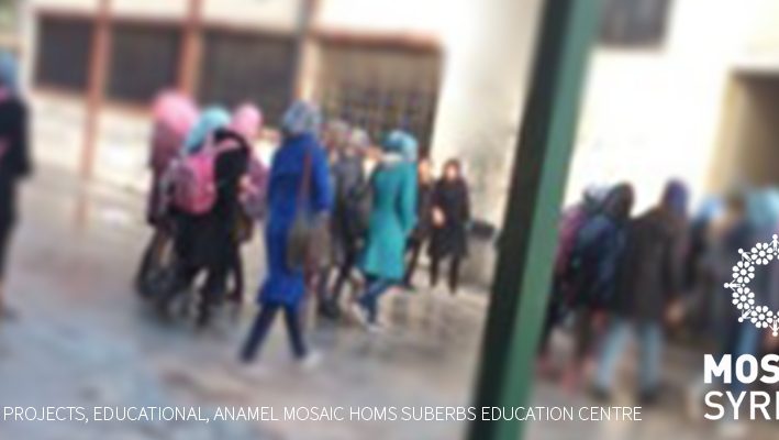 Anamel Mosaic Homs Suburb Schoolimage