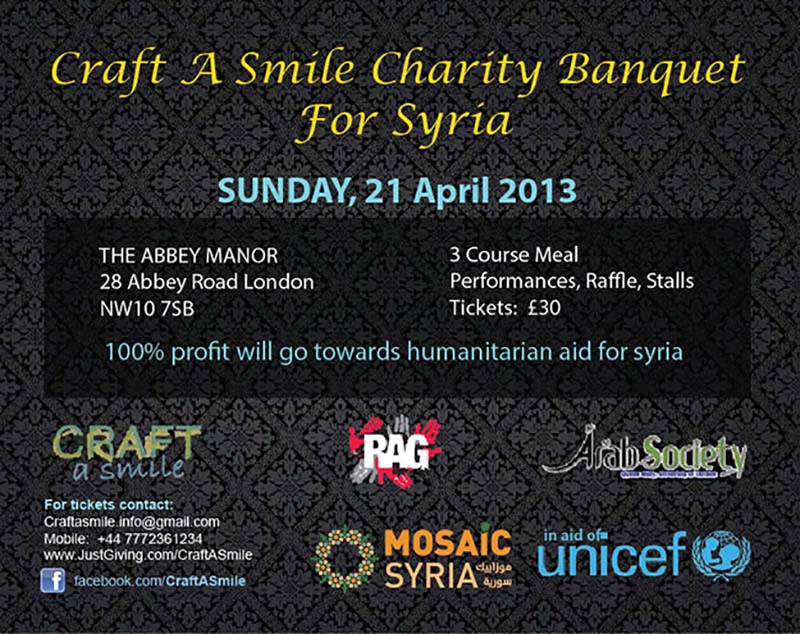Craft A Smile Charity Banquet