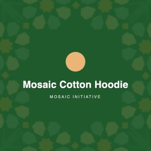 Mosaic Cotton Hoodie