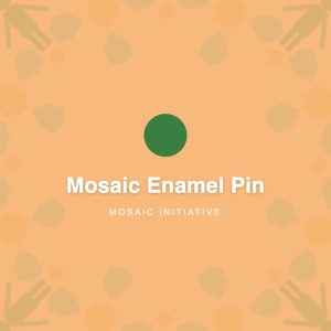 Mosaic Enamel Pin